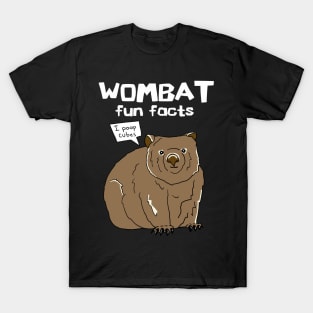 Wombat Fun Facts T-Shirt